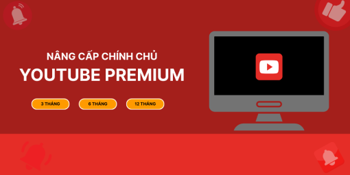 Mua Tài khoản Youtube Premium chính chủ